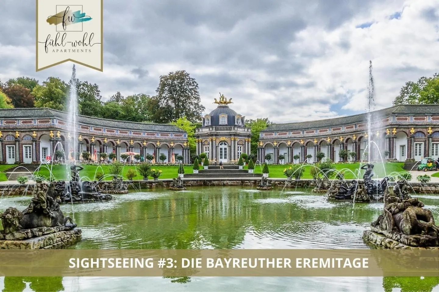 Semper Suite No1 - 2Zi Fewo 1-4 Pers, Balkon, Parkplatz, Hofgartennaehe Bayreuth Apartment